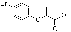 structure of CAS# 10242-11-2, 5-溴苯并呋喃-2-羧酸