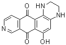 1,2,3,4-四氢-6-羟基异喹啉并[6,7-f]喹喔啉-7,12-二酮分子结构 (CAS 1025999-55-6)
