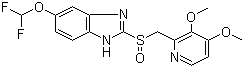 structure of CAS# 102625-70-7, 泮托拉唑