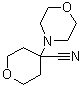 CAS 登录号：1026586-38-8, 四氢-4-(4-吗啉基)-2H-吡喃-4-甲腈