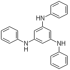 1,3,5-三(苯氨基)苯分子结构 (CAS 102664-66-4)