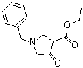 structure of CAS# 1027-35-6, 1-苄基-4-吡咯烷酮-3-甲酸乙酯