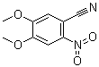 structure of CAS# 102714-71-6, 2-硝基-4,5-二甲氧基苯甲腈