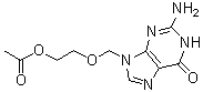structure of CAS# 102728-64-3, 9-(2-乙酰氧基乙氧基甲基)鸟嘌呤