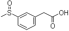 structure of CAS# 1027730-68-2, [3-(甲基亚磺酰)苯基]乙酸