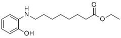 8-(2-羟基苯甲酰胺)辛酸乙酯分子结构 (CAS 1027911-46-1)