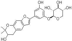 structure of CAS# 102841-43-0, Mulberroside C