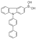 structure of CAS# 1028648-22-7, (9-[1,1'-联苯]-4-基-9H-咔唑-3-基)硼酸
