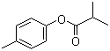 structure of CAS# 103-93-5, 2-Methylpropanoic acid 4-methylphenyl ester