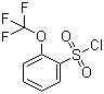2-(三氟甲氧基)苯磺酰氯分子结构 (CAS 103008-51-1)