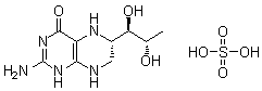 CAS 登录号：103130-45-6, [6S-[6R*(1S*,2R*)]]-2-氨基-6-(1,2-二羟基丙基)-5,6,7,8-四氢-4(1H)-蝶啶酮硫酸盐