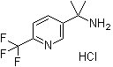 CAS # 1031721-46-6, 1-Methyl-1-(6-trifluoromethylpyridin-3-yl)ethylamine monohydrochloride
