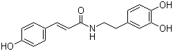 structure of CAS# 103188-46-1, 反式-4-香豆酰多巴胺