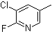 structure of CAS# 1031929-23-3, 3-氯-2-氟-5-甲基吡啶