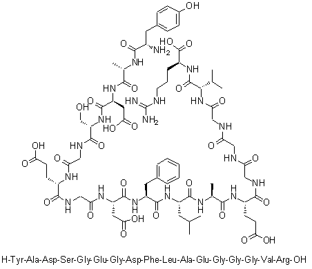 CAS # 103226-11-5, N-L-Tyrosyl-fibrinopeptide A (human)
