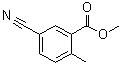 structure of CAS# 103261-68-3, 5-氰基-2-甲基苯甲酸甲酯