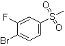 structure of CAS# 1032825-02-7, 4-溴-3-氟苯基甲基砜