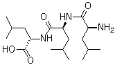 structure of CAS# 10329-75-6, L-亮氨酰-L-亮氨酰-L-亮氨酸