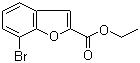 7-溴苯并呋喃-2-羧酸乙酯分子结构 (CAS 1033201-65-8)
