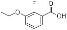 3-乙氧基-2-氟苯甲酸分子结构 (CAS 1033201-71-6)
