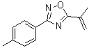 structure of CAS# 1033201-98-7, 5-(1-甲基乙烯基)-3-(4-甲基苯基)-1,2,4-恶二唑
