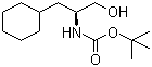 structure of CAS# 103322-56-1, (S)-(-)-2-N-叔丁氧羰基氨基-3-环己基-1-丙醇