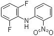 structure of CAS# 1033225-43-2, 2,6-二氟-N-(2-硝基苯基)苯胺