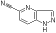 structure of CAS# 1033772-22-3, 1H-吡唑并[4,3-b]吡啶-5-甲腈