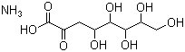structure of CAS# 103404-70-2, 3-Deoxy-D-manno-2-octulosonic acid ammonium salt