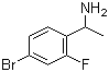 structure of CAS# 1034266-14-2, 1-(4-溴-2-氟苯基)乙胺