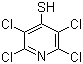 CAS # 10351-06-1, 2,3,5,6-Tetrachloropyridine-4-thiol, 2,3,5,6-tetrachloro-4-mercaptopyridine