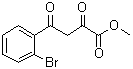 structure of CAS# 1035235-10-9, Methyl 4-(2-bromophenyl)-2,4-dioxobutanoate