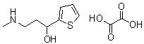 CAS 登录号：1035456-54-2, alpha-[2-(甲基氨基)乙基]-2-噻吩甲醇草酸盐