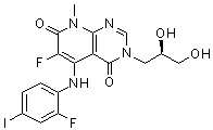 structure of CAS# 1035555-63-5, TAK 733