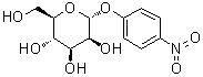 structure of CAS# 10357-27-4, p-Nitrophenyl alpha-D-mannopyranoside