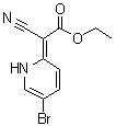 structure of CAS# 103590-10-9, (5-溴-2(1H)-吡啶基亚基)氰基乙酸乙酯