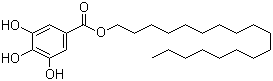 structure of CAS# 10361-12-3, 没食子酸十八酯