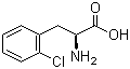 structure of CAS# 103616-89-3, L-2-氯苯丙氨酸