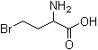 structure of CAS# 10364-50-8, 2-Amino-4-bromobutyric acid