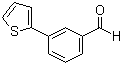 structure of CAS# 103668-99-1, 3-(2-Thienyl)benzaldehyde