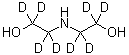 2,2'-亚氨基二(乙醇-1,1,2,2-d<sub>4</sub>)分子结构 (CAS 103691-51-6)
