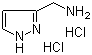structure of CAS# 1037237-32-3, 1H-Pyrazole-3-methaneamine dihydrochloride