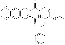 structure of CAS# 103733-51-3, Moexipril related compound B