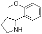 structure of CAS# 103857-96-1, 2-(2-Methoxyphenyl)pyrrolidine