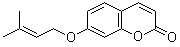 7-(异戊烯基氧基)香豆素分子结构 (CAS 10387-50-5)