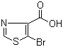structure of CAS# 103878-58-6, 5-溴噻唑-4-羧酸