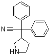 CAS # 103887-39-4, alpha,alpha-Diphenyl-3-pyrrolidineacetonitrile