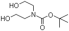structure of CAS# 103898-11-9, N-叔丁氧羰基二乙醇胺