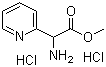 structure of CAS# 1039356-77-8, alpha-Amino-2-pyridineacetic acid methyl ester hydrochloride