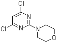 structure of CAS# 10397-13-4, 4-(4,6-Dichloropyrimidin-2-yl)morpholine